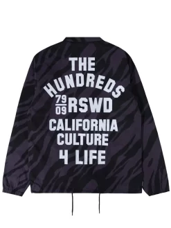 The Hundreds Wicked Coach Jacket - Black -ActiveWear Haven hundreds wicked coach jacket black 03