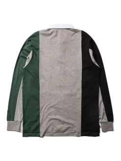 The Hundreds Willow Rugby Polo - Heather Grey -ActiveWear Haven hundreds willow rugby heather white 02