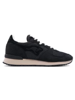 KangaROOS Aussie Micro Cord - Jet Black Steel Grey