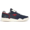 KangaROOS X RUTLOFF Nihon Menpu Denim ROOStraditions Ultralite - Dark Navy Red