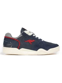 KangaROOS X RUTLOFF Nihon Menpu Denim ROOStraditions Ultralite - Dark Navy Red