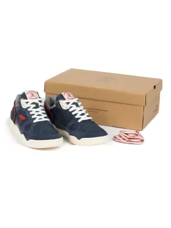 KangaROOS X RUTLOFF Nihon Menpu Denim ROOStraditions Ultralite - Dark Navy Red -ActiveWear Haven kangaroos roos coilr2 denim 04