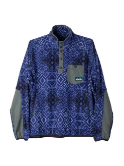 Kavu Teannaway Pullover Fleece - Double Indigo