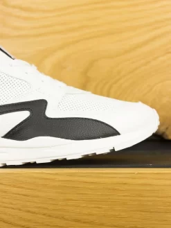 Le Coq Sportif LCS R800 Made In France 'Smoking' - Optical White Black -ActiveWear Haven le coq sportif lcs800 smoking white 03