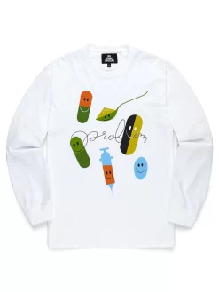 Nothin'Special Problem Long Sleeve - White