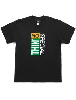 Nothin'Special Tile Logo T-Shirt - Black