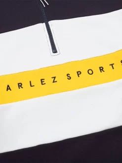 PARLEZ Aback 1/4 Zip - Navy -ActiveWear Haven parlez aback quarter zip navy 03