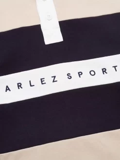 PARLEZ Aback Rugby Shirt - Ecru -ActiveWear Haven parlez aback rugby ecru 03