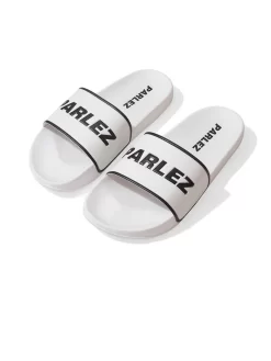 PARLEZ Ladsun Sliders - White -ActiveWear Haven parlez ladsun sliders white 02