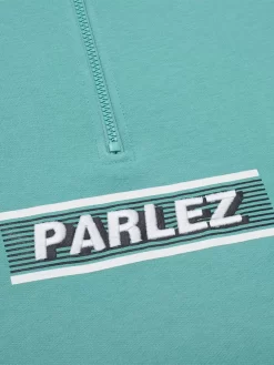 PARLEZ Salton Quarter Zip - Dusty Aqua -ActiveWear Haven parlez salton quarter zip aqua 02