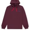 Pas De Mer Fire Ants Pullover Hoody - Burgundy