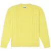 PAS DE MER LOGO Knitted Jumper - Yellow