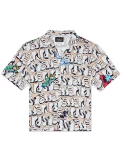 PAS DE MER Stoned Island Shirt - Light Orange