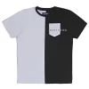 Paterson Two Tone Pocket T-Shirt - Black