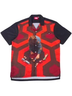 PMC X The Shining Hexagon Bowling Shirt - Black