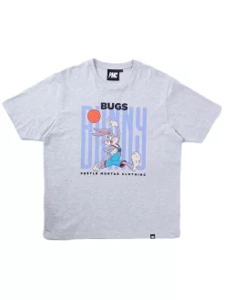 Pestle & Mortar X Space Jam 2 G.O.A.T T-Shirt - Grey