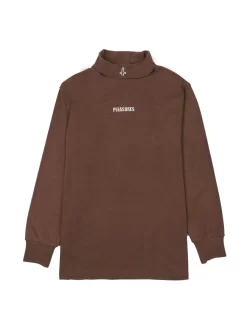 Pleasures Gathering Turtle Neck Longsleeve - Brown