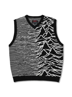Pleasures X Joy Division Interzone Sweater Vest - Black