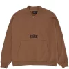 Pleasures Karat Quarter Zip Pullover - Brown