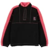 Pleasures Rewind Quarter Zip - Black