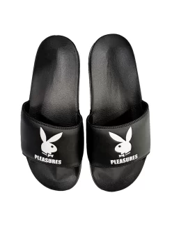 Pleasures X Playboy Slides - Black
