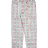 Pleasures Slippy Easy Pants - Cream Multi