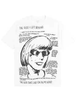 Pleasures X Sonic Youth The Goo T-Shirt - White