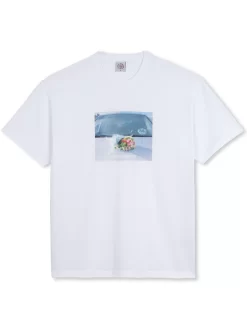 Polar Dead Flowers T-Shirt - White