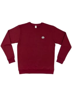 Post Details Post No Bills Crewnneck Sweatshirt - Burgundy