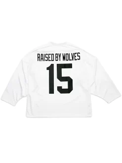 Raised By Wolves Away Hockey Jersey - White -ActiveWear Haven raised by wolves away hockey jersey white 04