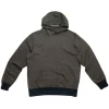 Raised By Wolves Classic Snap Hoody - Pepper
