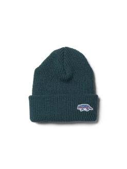 Raised By Wolves Geowulf Watch Cap Beanie - Teal