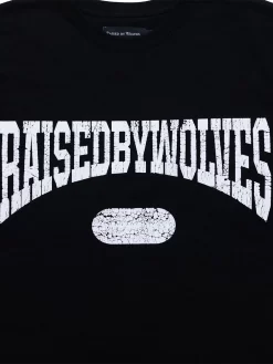 ActiveWear Haven -ActiveWear Haven raised by wolves sports t shirt black 02