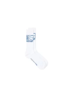Rassvet Logo 1 Socks - White