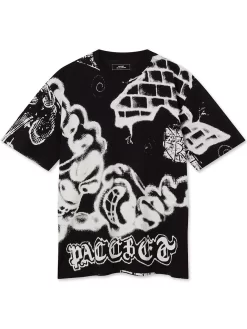 Rassvet Spray T-Shirt - Black