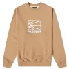 Rassvet Window Logo Sweatshirt - Khaki Brown