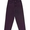 RAVE Tres Gros Denim Jeans - Purple Acid Wash
