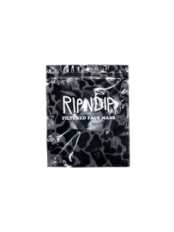 RIPNDIP Blackout Camo Ventilator Face Mask - Black Camo -ActiveWear Haven ripndip facemask blackout camo 03