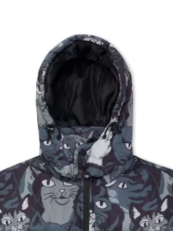 RIPNDIP Family Tree Puffer Jacket - Black -ActiveWear Haven ripndip family tree puffer jacket black 02