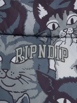 RIPNDIP Family Tree Puffer Jacket - Black -ActiveWear Haven ripndip family tree puffer jacket black 04