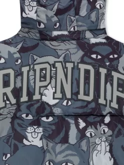 RIPNDIP Family Tree Puffer Jacket - Black -ActiveWear Haven ripndip family tree puffer jacket black 08