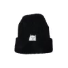 RIPNDIP Nermal Ribbed Beanie - Black