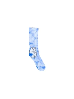 RIPNDIP Lord Nermal High Socks - Blue Cloud Wash