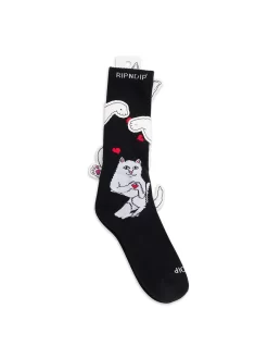 RIPNDIP Nermal Loves Socks - Black
