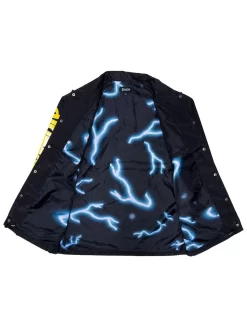 RIPNDIP Super Sanerm Coach Jacket - Black -ActiveWear Haven ripndip super sanerm coach jacket black 04