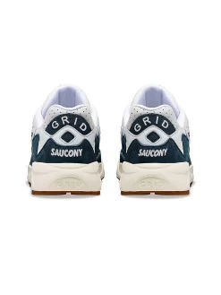 Saucony Grid Shadow 2 "Ivy Prep" - White Navy -ActiveWear Haven saucony grid shadow 2 ivy white navy 04