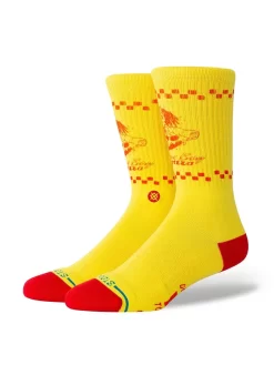 STANCE X Stranger Things Surfer Boy Socks - Yellow