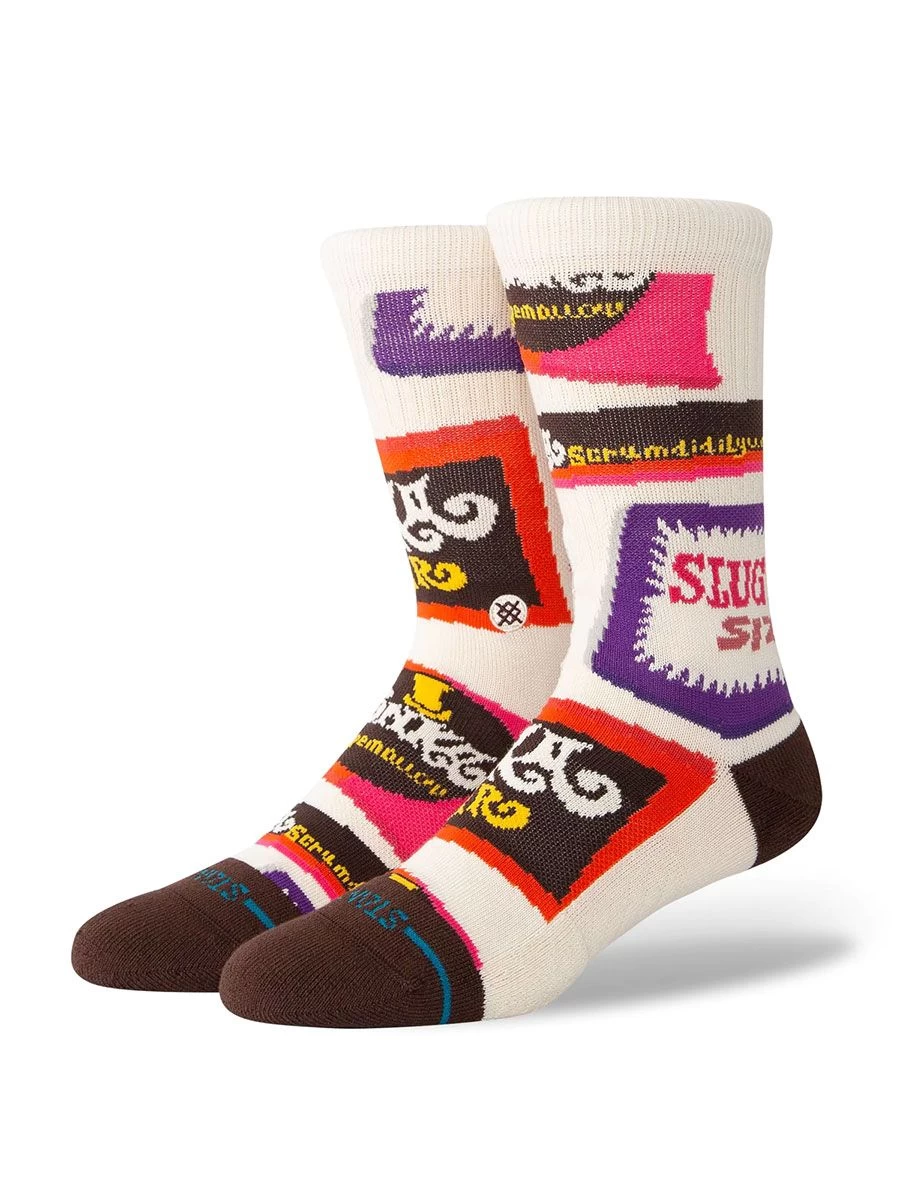 STANCE Wonka Bar Socks - Brown 1 STANCE Wonka Bar Socks - Brown